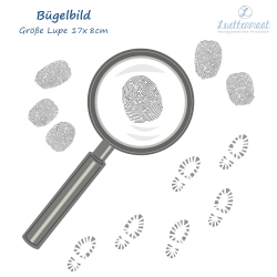 Detektiv Lupe, Fussspuren und fingerabdrücke